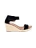 Gentle Souls Black Wedges Size 9 - photo 1