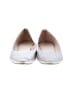 DB Studio Metallic Silver Flats Size 7 1/2 - photo 2