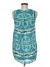 Harve Benard 100% Polyester Teal Sleeveless Blouse Size M - photo 2