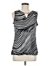 Liz Claiborne 100% Polyester Black Sleeveless Blouse Size M - photo 1