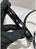 Moschino Black Leather Belt Size M - photo 5