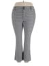 Studio by Torrid Houndstooth Gray Casual Pants Size 26 - photo 1