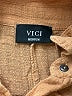 VICI 100% Cotton Solid Tan Romper Size M - photo 4