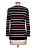Talbots Stripes Black Pullover Sweater Size L - photo 2