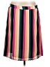 Gibson 100% Polyester Stripes Pink Casual Skirt Size L - photo 1