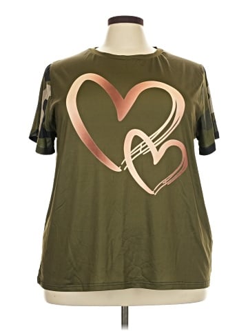 Shein Curve Short Sleeve Top (view 1)