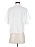 Assorted Brands White Short Sleeve Blouse Size S - photo 2