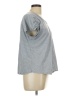 NY Collection Gray Short Sleeve Top Size L - photo 4
