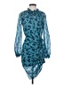 Veronica Beard Paisley Teal Cocktail Dress Size 0 - photo 1