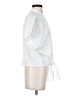 Assorted Brands White Short Sleeve Blouse Size S - photo 4