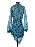 Veronica Beard Paisley Teal Cocktail Dress Size 0 - photo 2