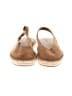 Something Navy 100% Leather Tan Wedges Size 8 - photo 2