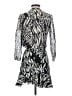 Veronica Beard Animal Print Silver Cocktail Dress Size 00 - photo 2