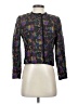 Doncaster Collection Print Purple Jacket Size 4 - photo 1