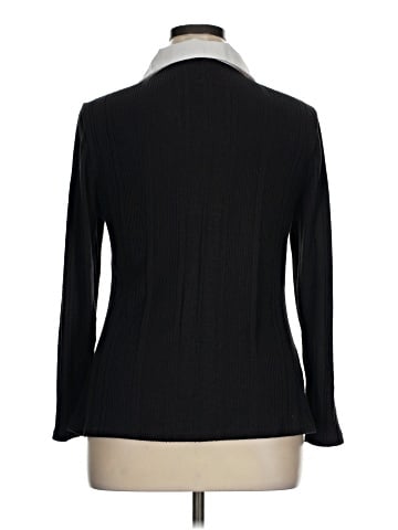 Shein Curve Long Sleeve Blouse (view 2)