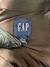Gap 100% Rayon Brown 3/4 Sleeve Button-Down Shirt Size Lg Petite - photo 7