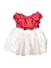 Mia & Mimi 100% Polyester Red Dress Size 6-9 mo - photo 1