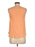 Soft Surroundings Orange Sleeveless Button-Down Shirt Size XS (petite) - photo 2
