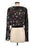 Sienna Sky 100% Polyester Black Long Sleeve Blouse Size L - photo 2