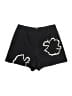 Tibi 100% Polyester Graphic Black Shorts Size 2 - photo 1