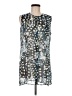 CAbi 100% Polyester Silver Blue Sleeveless Blouse Size M - photo 1