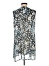 CAbi 100% Polyester Silver Blue Sleeveless Blouse Size M - photo 2