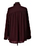 Express 100% Polyester Solid Burgundy Long Sleeve Blouse Size L - photo 2