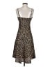 Forever 21 100% Polyester Animal Print Brown Cocktail Dress Size S - photo 2
