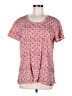 L.L.Bean Tweed Pink Short Sleeve T-Shirt Size Med R - photo 1