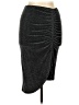 Forever 21 Gray Silver Formal Skirt Size L - photo 1