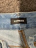 Express Stripes Blue Jeans Size M - photo 4