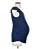 Hello Miz Blue Sleeveless Top Size Sm Maternity - photo 4