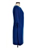 Chetta B Solid Blue Casual Dress Size M - photo 4