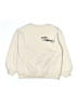 Zara Graphic Ivory Sweatshirt Size 8 - 9 - photo 2
