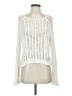 Central Park West 100% Cotton White Pullover Sweater Size S - photo 1