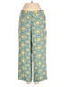 O'Neill 100% Viscose Print Teal Casual Pants Size 27 waist - photo 1