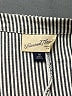 Universal Thread 100% Rayon Stripes Gray Short Sleeve Blouse Size M - photo 7