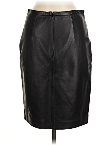 MICHAEL Michael Kors Leather Skirt (view 2)