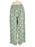 O'Neill 100% Viscose Print Teal Casual Pants Size 27 waist - photo 2