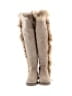 Koolaburra by UGG 100% Leather Ivory Boots Size 6 - photo 2