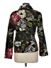 Chico's Print Green Jacket Size Med (1) - photo 2
