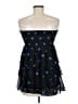 Maje 100% Viscose Floral Blue Black Sleeveless Top Size Lg (3) - photo 2