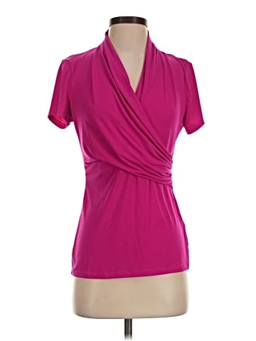 DKNY Short Sleeve Blouse (view 1)
