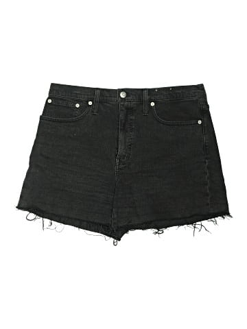 Madewell High-Rise Denim Shorts in Lunar Wash (view 1)