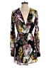 Express 100% Recycled Polyester Floral Black Romper Size S - photo 1