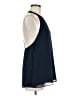Alice + Olivia Blue Sleeveless Blouse Size M - photo 4