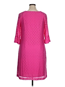 western denim dress long sleeve Women's Denim Western Dress with Floral Embroidery main image 1