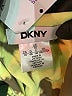 DKNY 100% Polyester Tropical Yellow Cocktail Dress Size 16 - photo 7