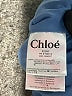 Chloé 100% Cotton Blue Dress Size 5 - photo 8