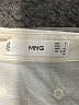 MNG Ivory Long Sleeve Blouse Size 4 - photo 7